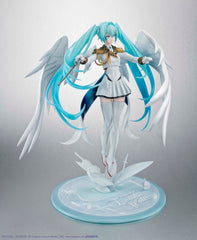 Mobile Suit Gundam x Hatsune Miku Lucrea PVC Statue Hatsune Miku x Wing Gundam Zero EW 45th Anniversary 27 cm         4535123846656