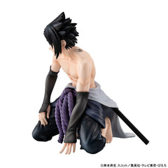 Naruto Shippuden G.E.M. Series PVC Statue Sasuke Palm Size 12 cm           4535123846663