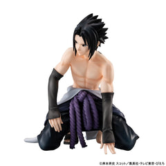 Naruto Shippuden G.E.M. Series PVC Statue Sasuke Palm Size 12 cm           4535123846663