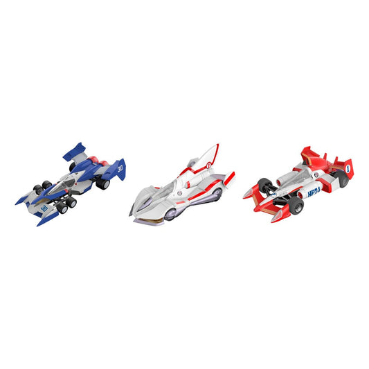 Future GPX Cyber Formula Vehicles 3-Pack Super Asurada 01 Circuit Mode & AKnight Savior 005 & Ishzark Renewal Repeat Edition 11 cm (with gift)     4535123846762
