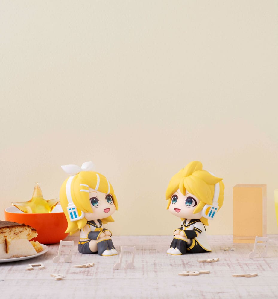Character Vocal Series: Rin/Len Look Up PVC Statue Hatsune Rin & Len Set (with gift) 11 cm      4535123846793