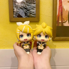 Character Vocal Series: Rin/Len Look Up PVC Statue Hatsune Rin & Len Set (with gift) 11 cm      4535123846793