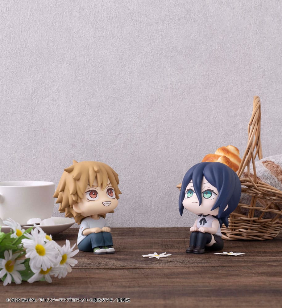 Chainsaw Man The Movie: Reze Arc Look Up PVC Statues Denji & Reze Set (with gift) 11 cm      4535123846854
