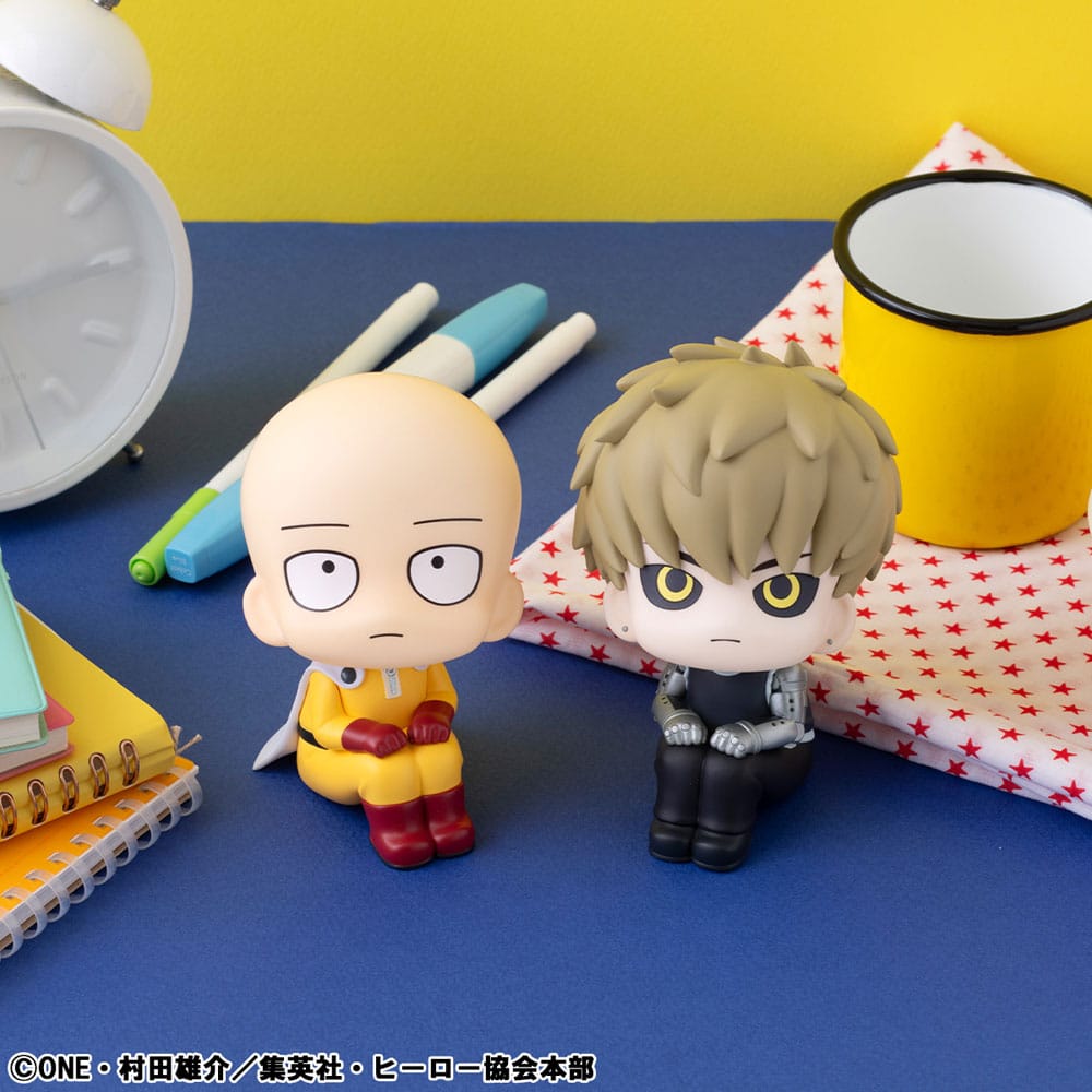 One Punch Man Look Up PVC Statue Saitama & Genos 11 cm (with gift)        4535123847011
