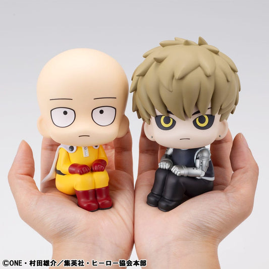 One Punch Man Look Up PVC Statue Saitama & Genos 11 cm (with gift)        4535123847011