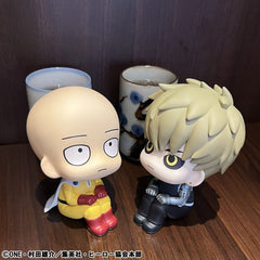 One Punch Man Look Up PVC Statue Saitama & Genos 11 cm (with gift)        4535123847011