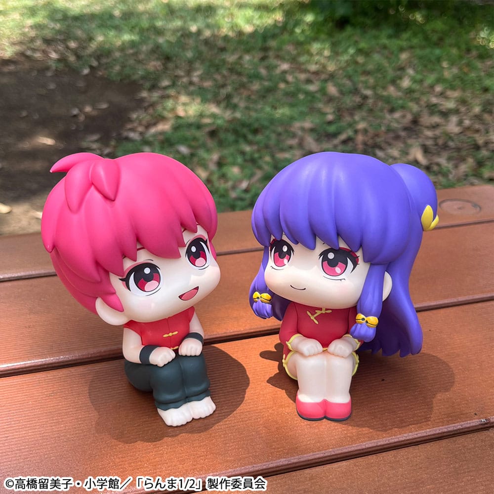Ranma 1/2 Look Up PVC Statue Ranma & Shampoo 11 cm (with gift)     4535123847042