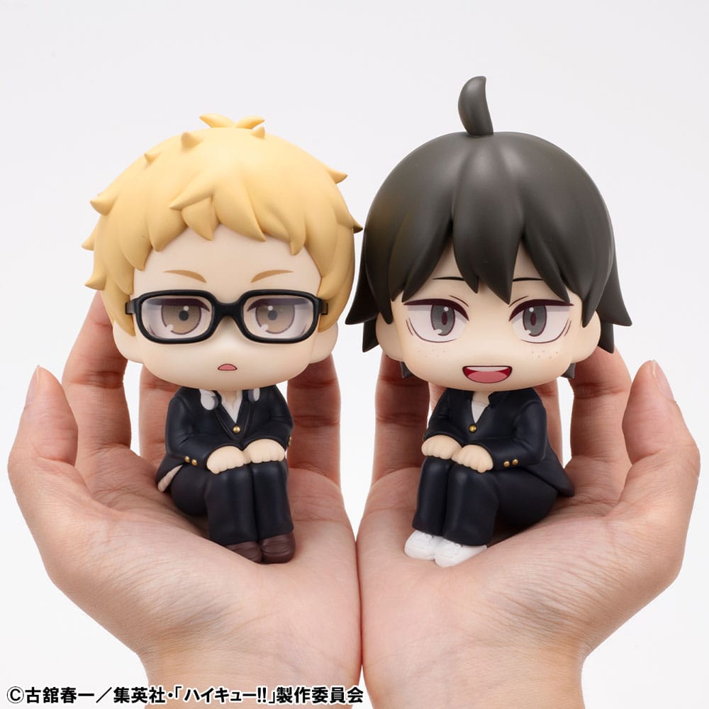 Haikyuu!! Look Up PVC Statue Kei Tsukishima & Tadashi Yamaguchi 11 cm (with gift)        4535123847073