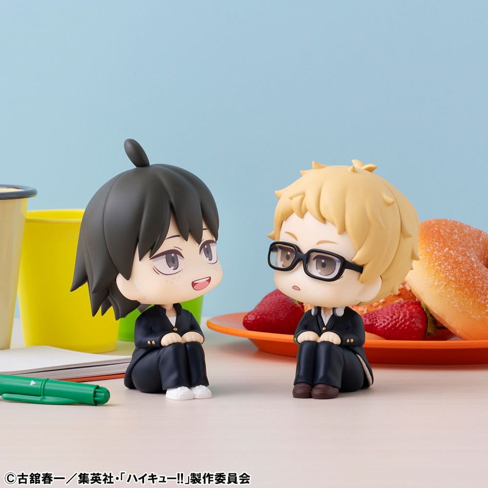 Haikyuu!! Look Up PVC Statue Kei Tsukishima & Tadashi Yamaguchi 11 cm (with gift)        4535123847073