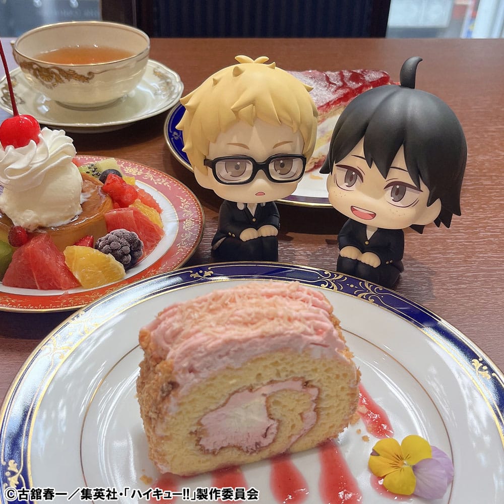 Haikyuu!! Look Up PVC Statue Kei Tsukishima & Tadashi Yamaguchi 11 cm (with gift)        4535123847073