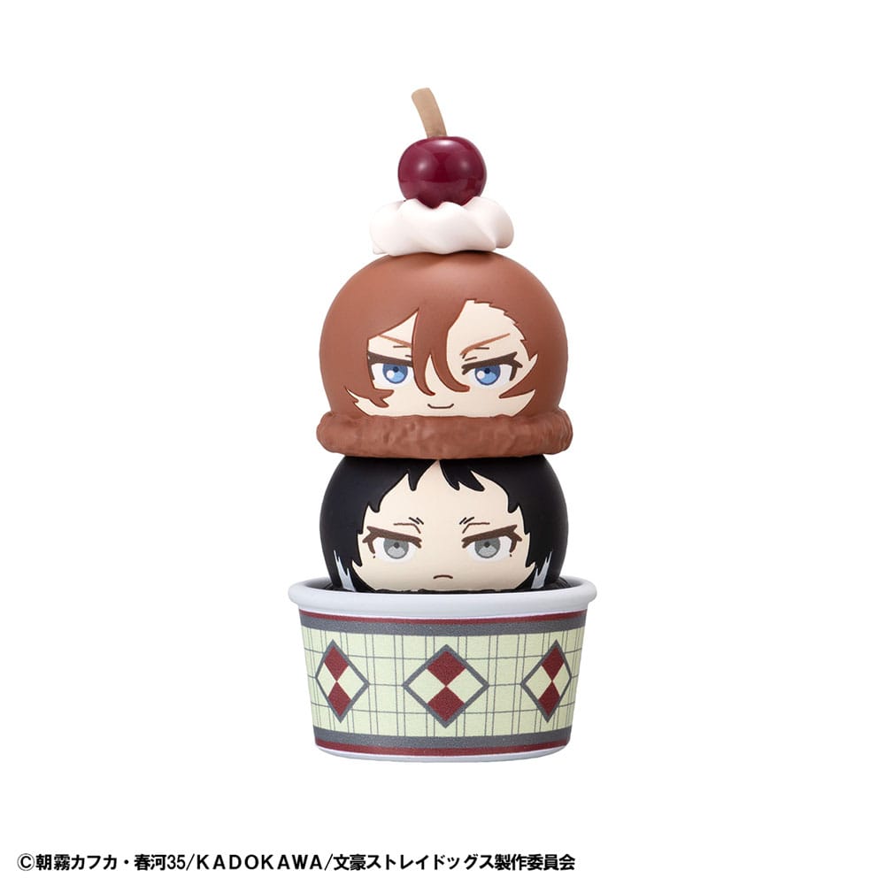 Bungo Stray Dogs Tsumichen Stack up & Change Trading Figure 6-Pack 8 cm (with gift)   4535123847110