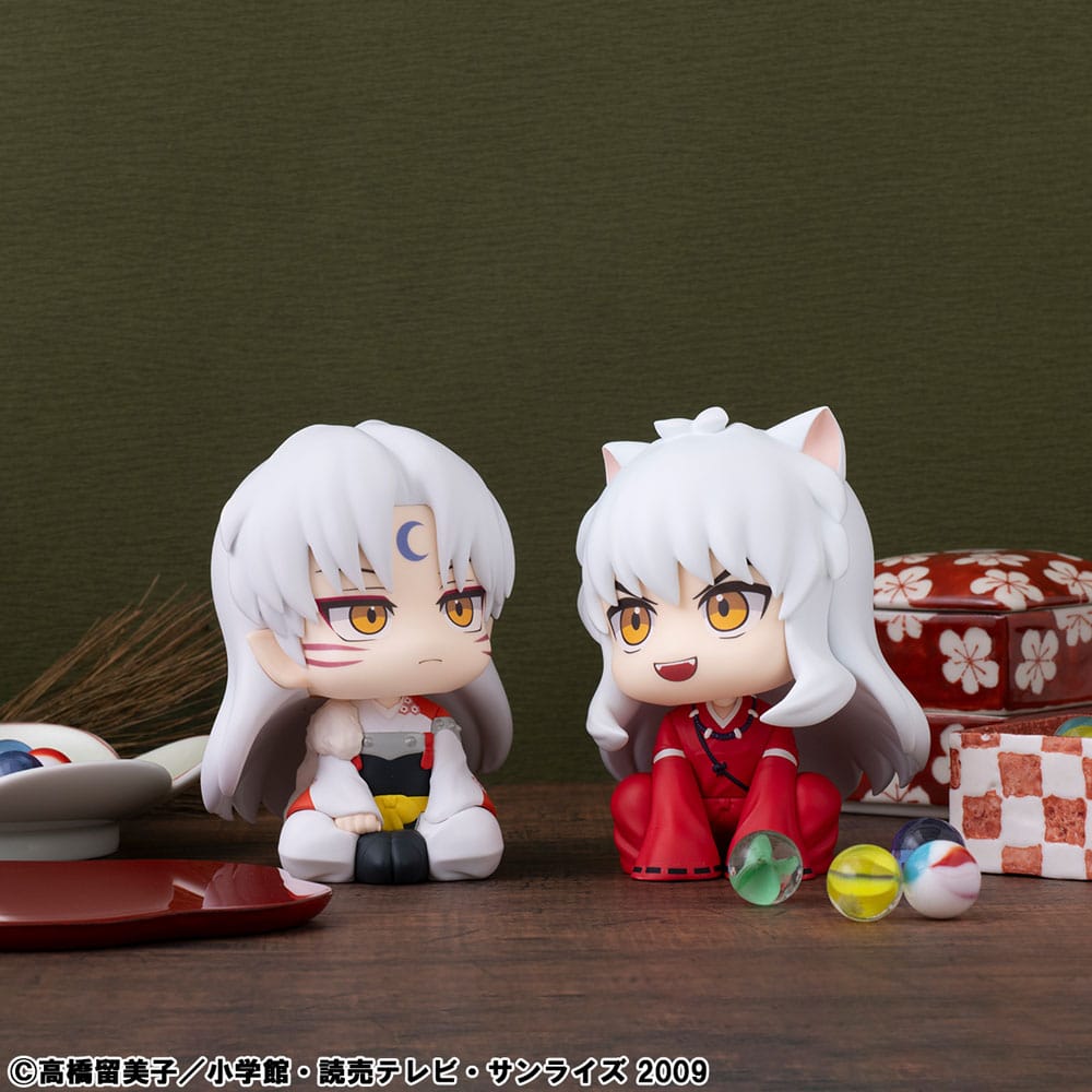 Inuyasha Look Up PVC Statue Inuyasha & Sesshomaru 11 cm (with gift)        4535123847141