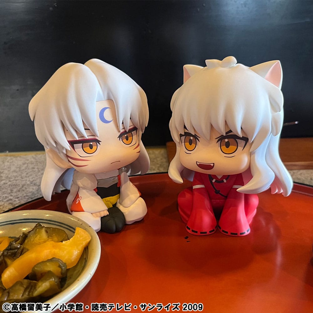 Inuyasha Look Up PVC Statue Inuyasha & Sesshomaru 11 cm (with gift)        4535123847141