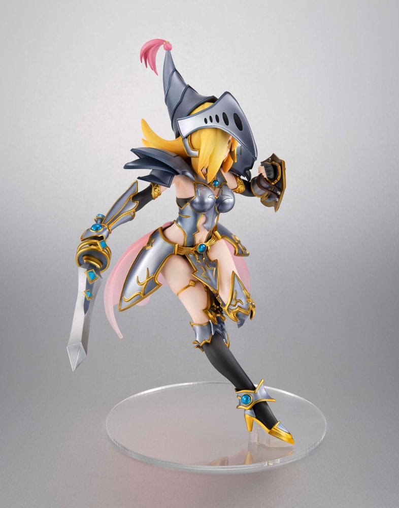 Yu-Gi-Oh! Duel Monsters Monsters Chronicle Art Works PVC Statue Dark Magician Girl the Dragon Knight 22 cm 4535123847240
