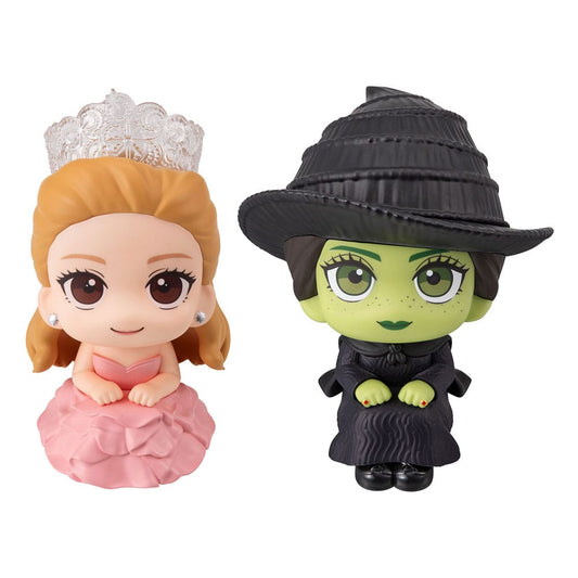 Wicked Look Up PVC Statues Elphaba & Glinda (with gift) 11 cm     4535123847370
