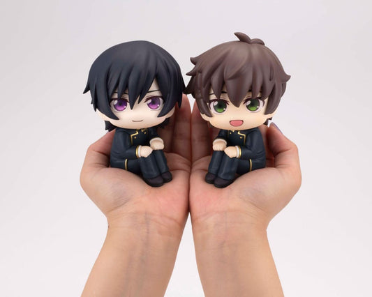 Code Geass Lelouch of the Rebellion Look Up PVC Statues Lelouch Lamperouge & Suzaku Kururugi Set (with gift) 11 cm      4535123847479