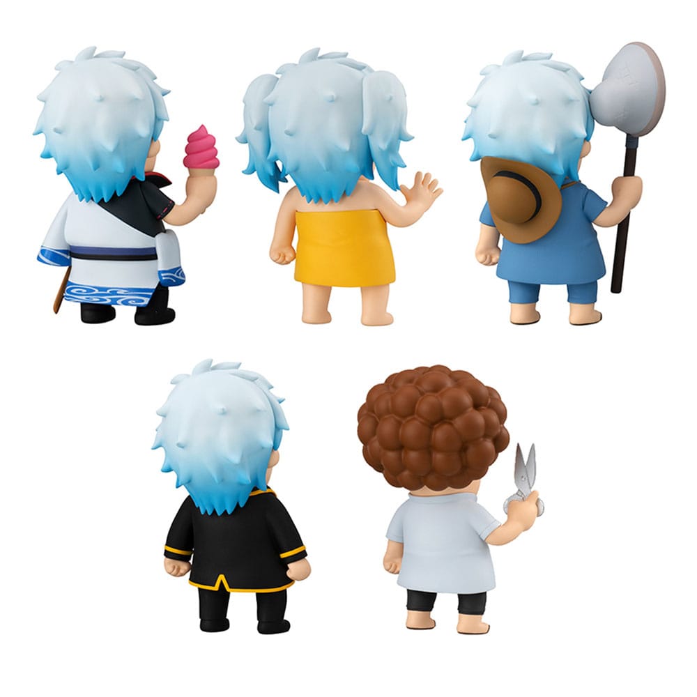 Gintama Trading Figures 6-Pack Gintama We love Ginsan 10 cm Blind Box (with gift) 4535123847509