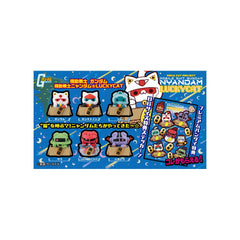 Mobile Suit Gundam Mega Cat Project Trading Figure 6-Pack Cats Luckycat 6 cm Blind Box (with gift) 4535123847523