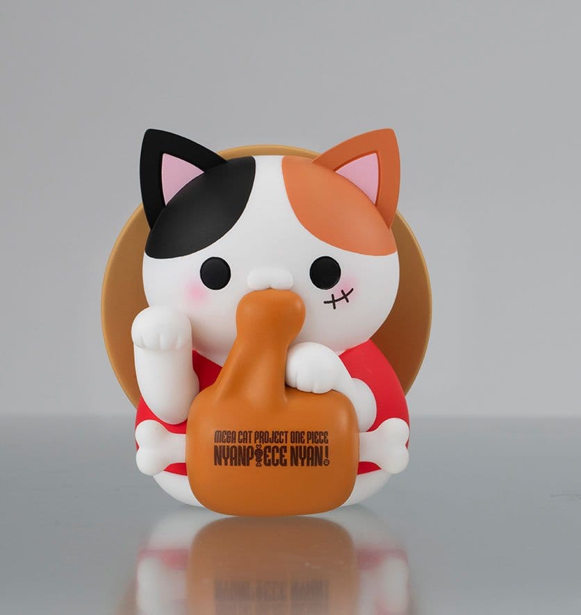 One Piece Mega Cat Project Nyan Piece Nyan! Trading Figure Happy Cat 2026  4535123847875