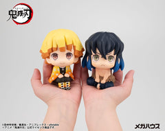 Demon Slayer Kimetsu no Yaiba Look Up PVC Statue Zenitsu Agatsuma Smile Ver. 11 cm  4535123848346