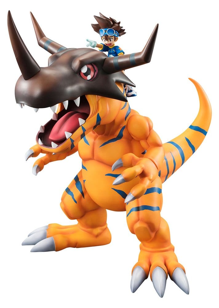 Digimon Adventure Precious G.E.M. Series PVC Figure Greymon & Taichi Yagami 25 cm (Repeat) 4535123848438