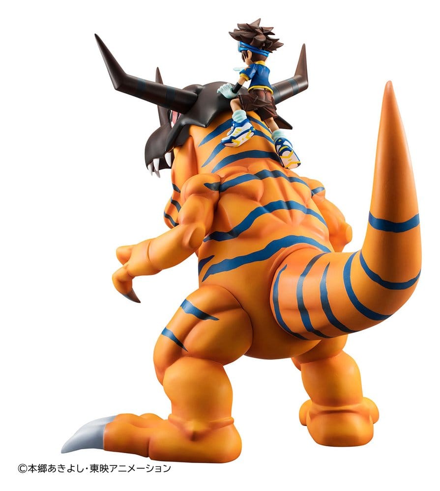 Digimon Adventure Precious G.E.M. Series PVC Figure Greymon & Taichi Yagami 25 cm (Repeat) 4535123848438