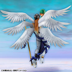 Digimon Adventure G.E.M. Series PVC Figure Angemon & Takeru Takaishi 22 cm (Repeat) 4535123848582