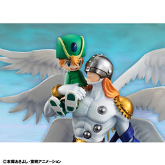 Digimon Adventure G.E.M. Series PVC Figure Angemon & Takeru Takaishi 22 cm (Repeat) 4535123848582