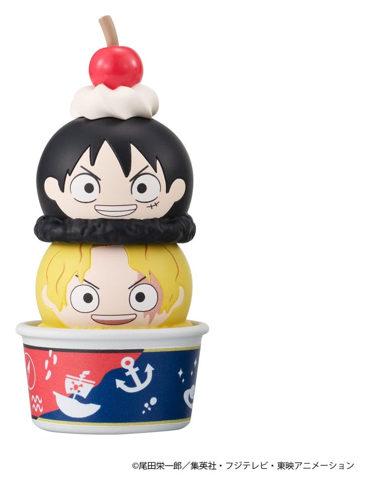 One Piece Tsumichen Stack up & Change Trading Figure 6-Pack 8 cm (with gift)   4535123848698