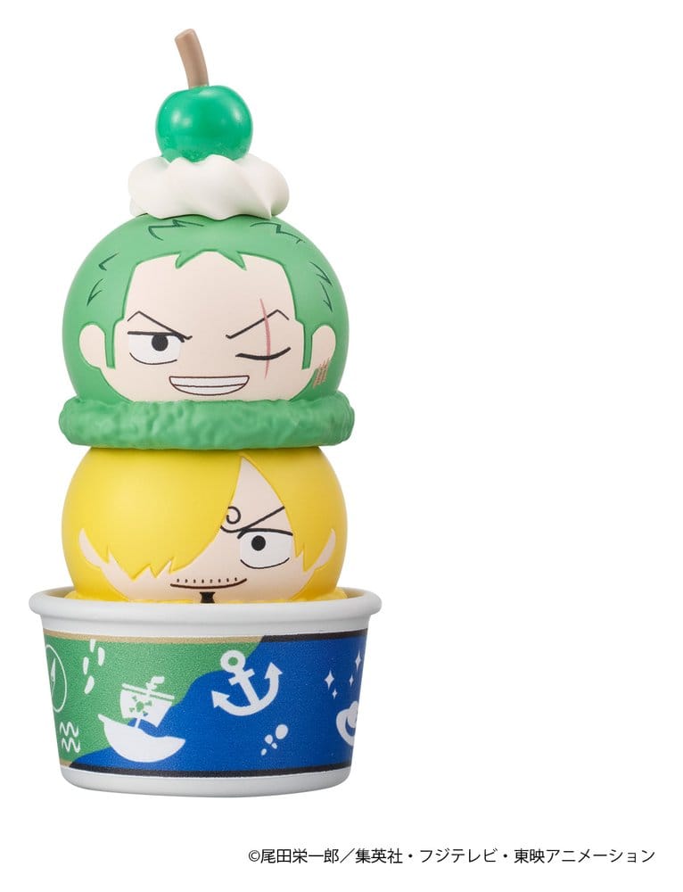 One Piece Tsumichen Stack up & Change Trading Figure 6-Pack 8 cm (with gift)   4535123848698