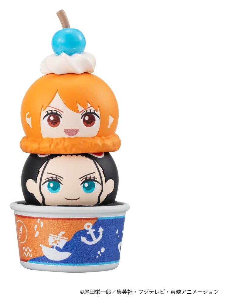 One Piece Tsumichen Stack up & Change Trading Figure 6-Pack 8 cm (with gift)   4535123848698
