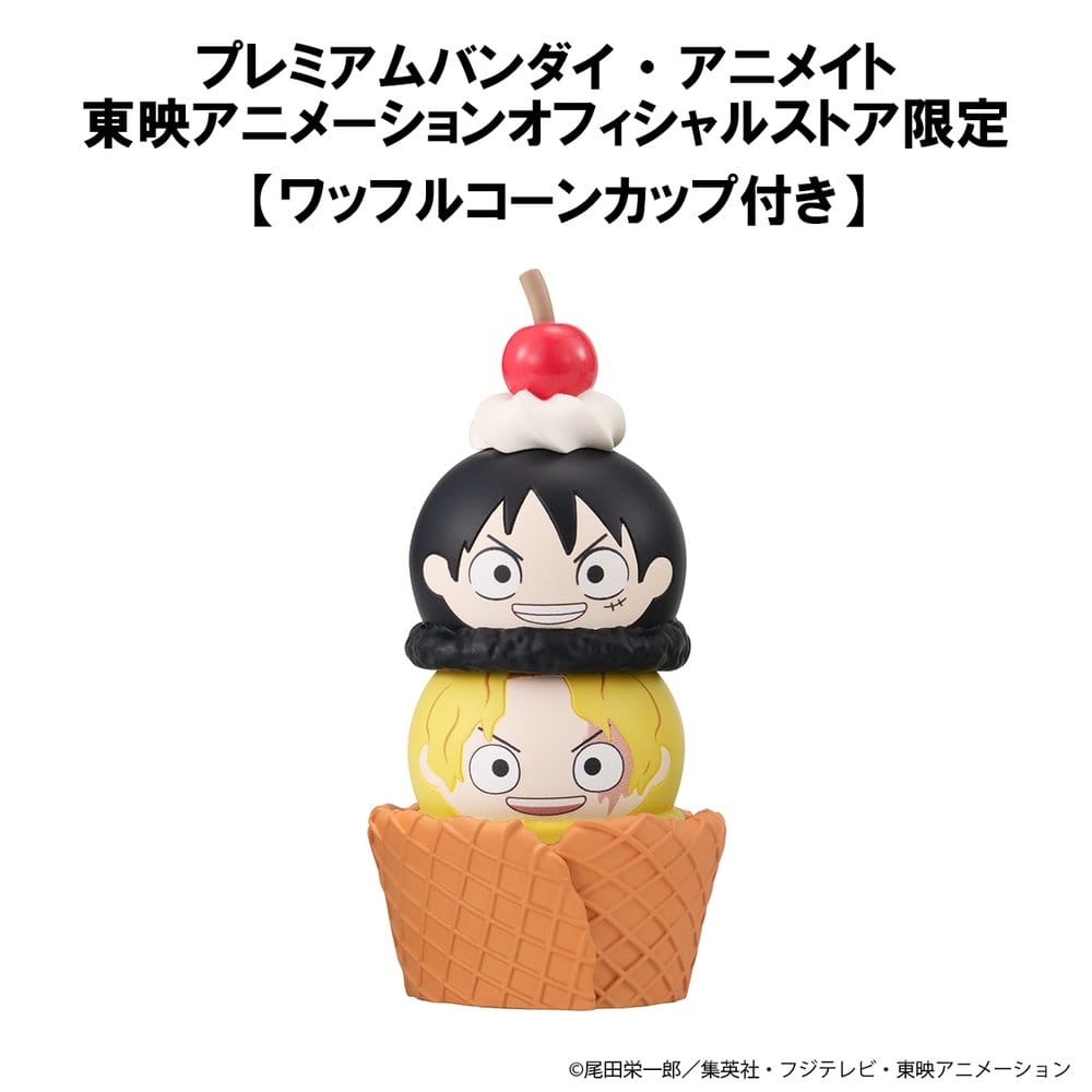 One Piece Tsumichen Stack up & Change Trading Figure 6-Pack 8 cm (with gift)   4535123848698