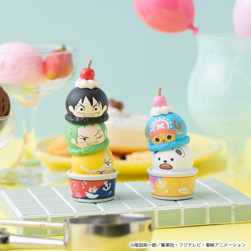 One Piece Tsumichen Stack up & Change Trading Figure 6-Pack 8 cm (with gift)   4535123848698