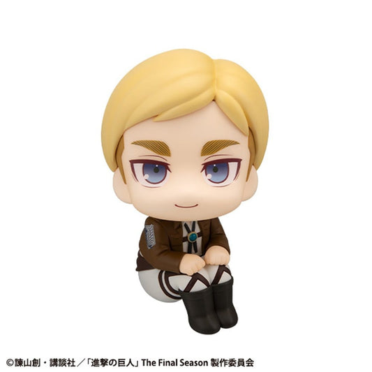 Attack on Titan Look Up PVC Statue Erwin Smith 11 cm     4535123848957