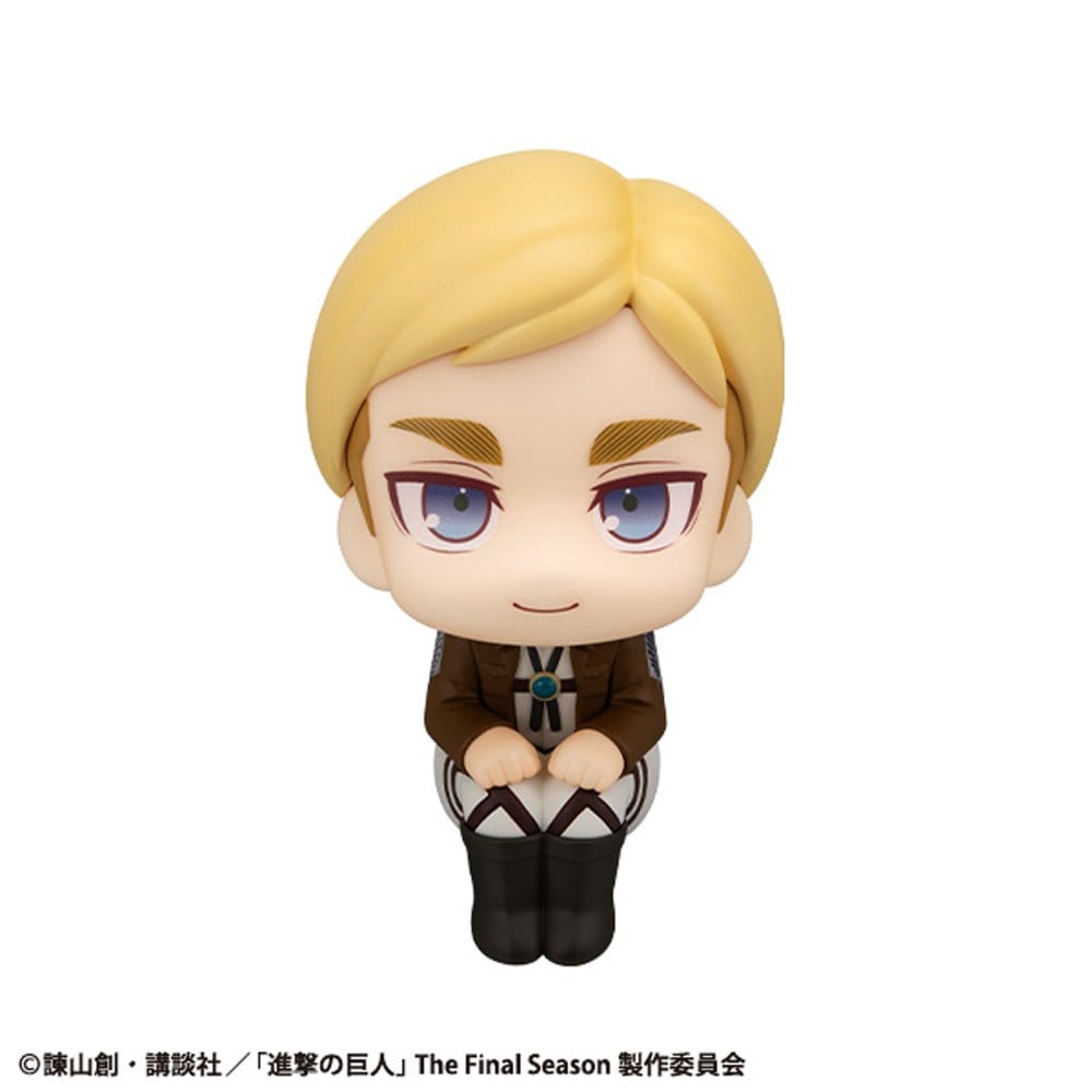 Attack on Titan Look Up PVC Statues Hange Zoe & Erwin Smith (with gift) 11 cm            4535123848971