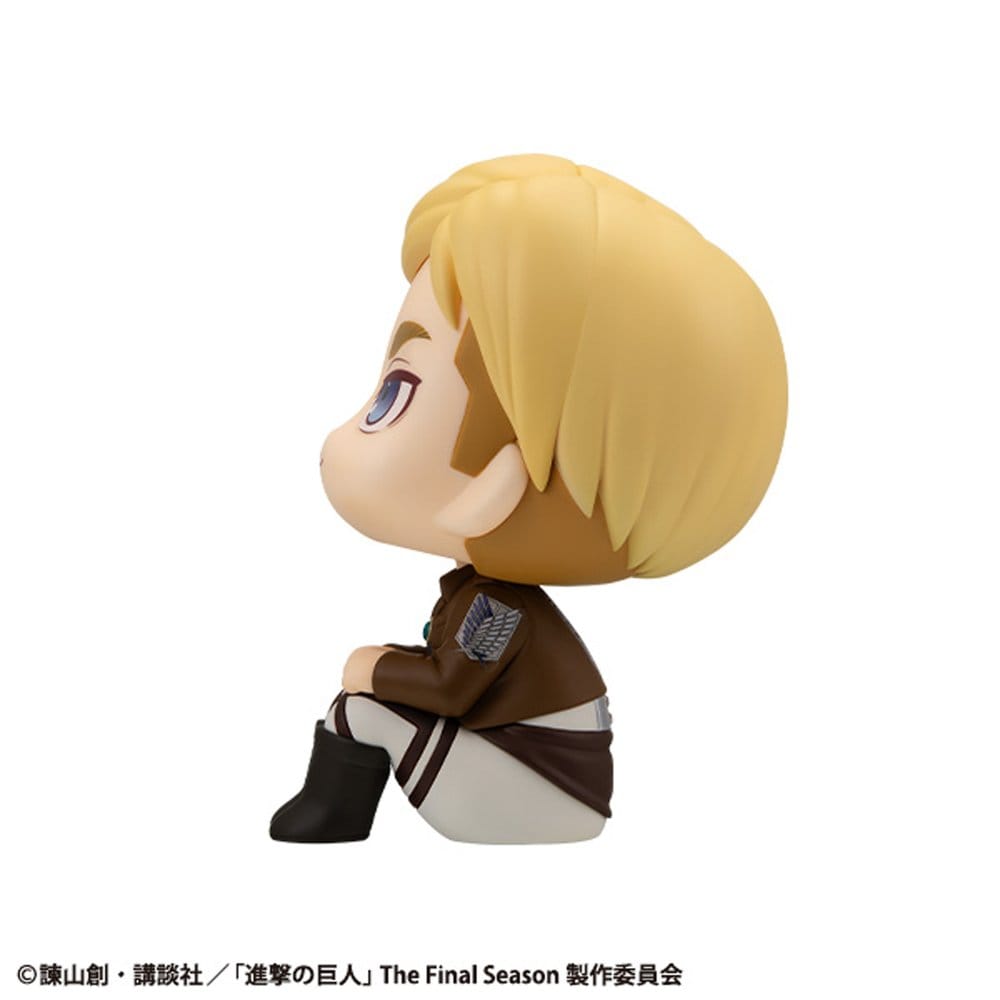 Attack on Titan Look Up PVC Statues Hange Zoe & Erwin Smith (with gift) 11 cm            4535123848971