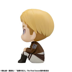 Attack on Titan Look Up PVC Statues Hange Zoe & Erwin Smith (with gift) 11 cm            4535123848971