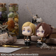 Attack on Titan Look Up PVC Statues Hange Zoe & Erwin Smith (with gift) 11 cm            4535123848971