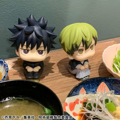 Jujutsu Kaisen Look Up PVC Statues Megumi Fushiguro Ver. 2 & Naoya Zenin 11 cm (with gift)             4535123849039