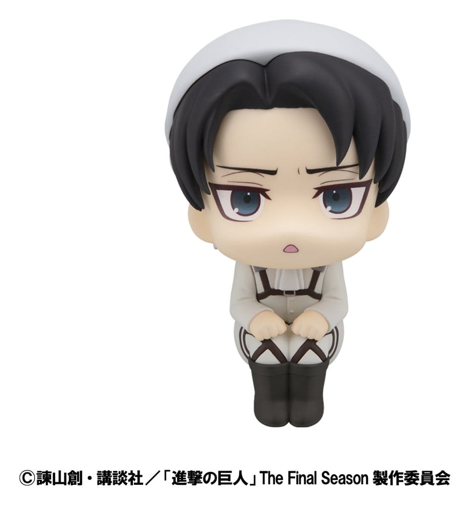 Attack on Titan Look Up PVC Statues Levi Cleaning up Ver. & Mikasa Ackerman (with gift) 11 cm            4535123849435