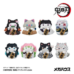 Demon Slayer: Kimetsu no Yaiba Mega Cat Project PVC Figures 8-Pack 6 cm (with gift) 4535123849459