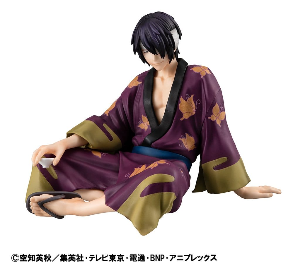 Gintama G.E.M. Series PVC Statue Takasugi San Palm Size 9 cm               4535123849497