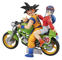 Dragon Ball Z Desktop Real McCoy PVC Figure 05 Son Goku & Chichi Limited Repeat Ver. 15 cm 4535123837505