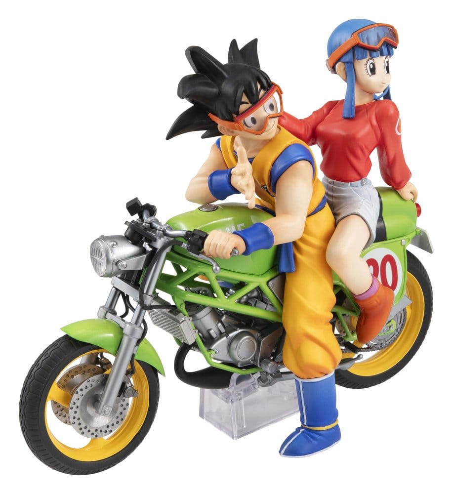 Dragon Ball Z Desktop Real McCoy PVC Figure 05 Son Goku & Chichi Limited Repeat Ver. 15 cm 4535123837505