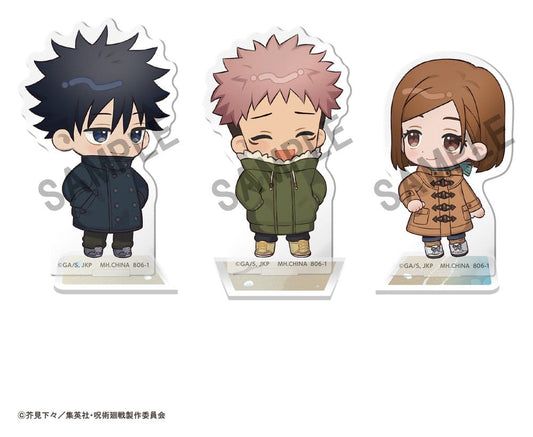 Jujutsu Kaisen Buddycolle Acrylic Stand 5th Anniversary C Megumi Fushiguro, Yuji Itadori & Nobara Kugisaki 10 cm 4535123850165