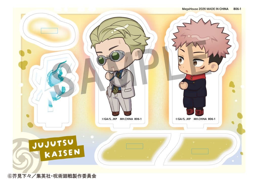 Jujutsu Kaisen Buddycolle Acrylic Stand 5th Anniversary D Kento Nanami & Yuji Itadori 10 cm 4535123850189