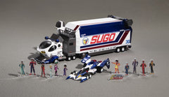 Future GPX Cyber Formula Collection Vehicles 2-Pack Sugolegerd 10V5000 & Super Asurada 01 Circuit Mode -Heritage Edition- DX 22 cm (with gift) 4535123837925
