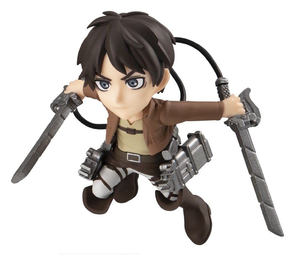 Attack on Titan Tobimas Mini Figures Pack of 6 (with gift) 4535123851261