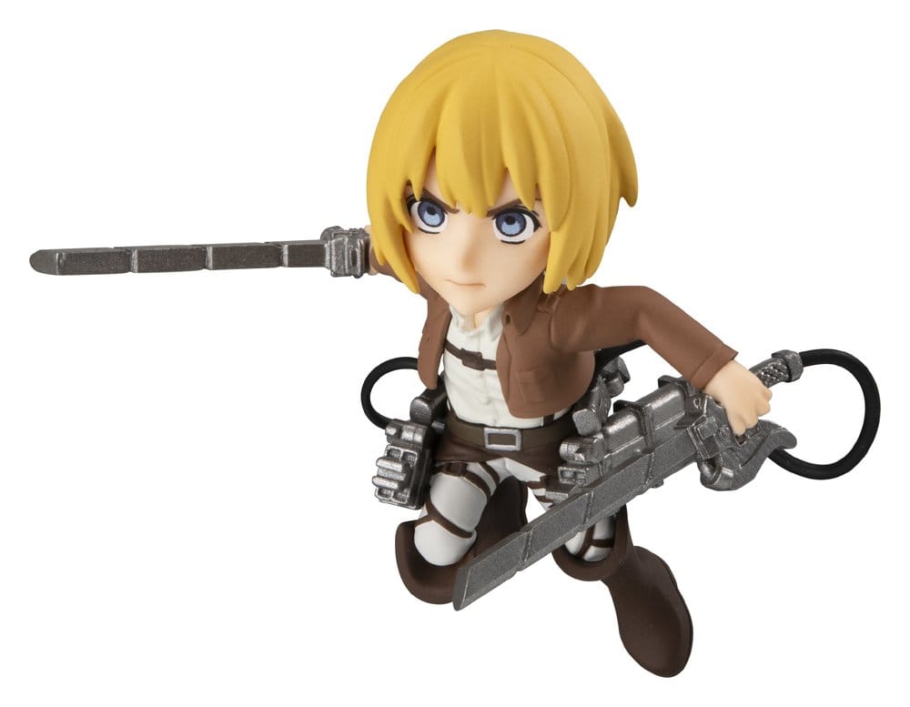 Attack on Titan Tobimas Mini Figures Pack of 6 (with gift) 4535123851261