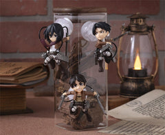 Attack on Titan Tobimas Mini Figures Pack of 6 (with gift) 4535123851261